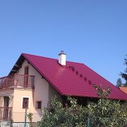 Plech. krytina – imitace tašky